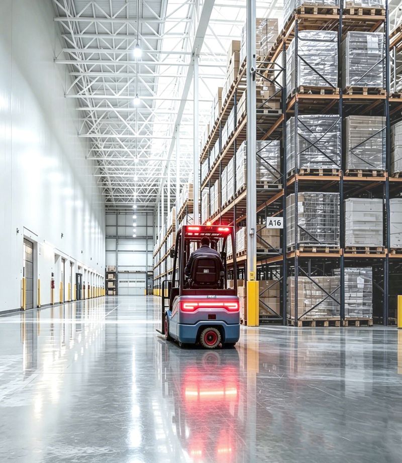 The 3-year cost of a forklift