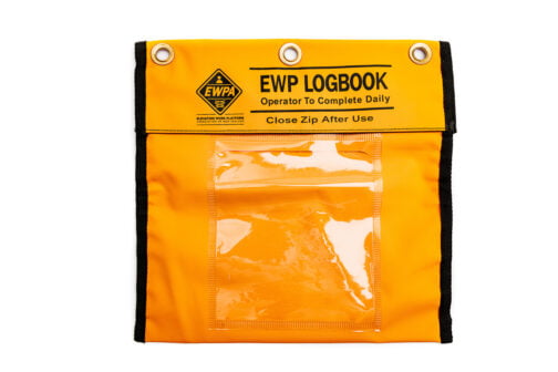 Orange Pouch for EWP Logbook