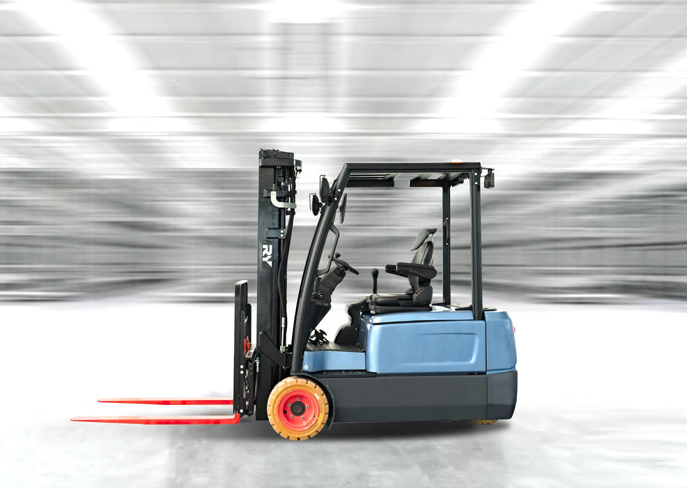 Royal Forklifts R Series 3-wheel Electric Forklift E18e - Lithium